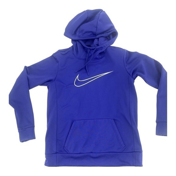 Nike Dri Fit‎ “Just Do It” Athletic Purple Hoodie Jacket Men’s Size S - Picture 2 of 11